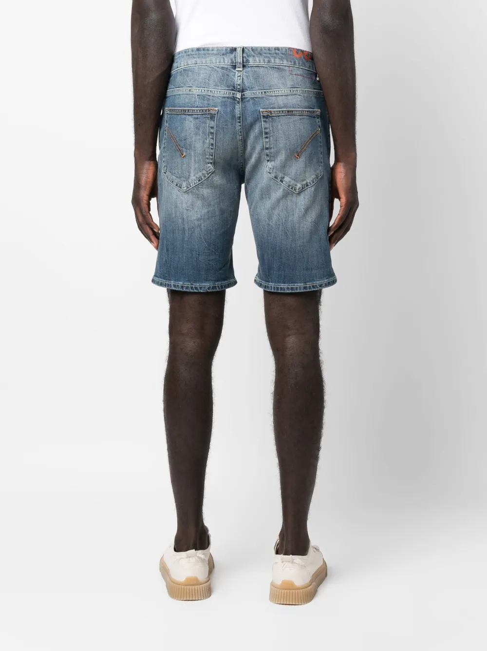 DONDUP aboveknee Denim Shorts Farfetch