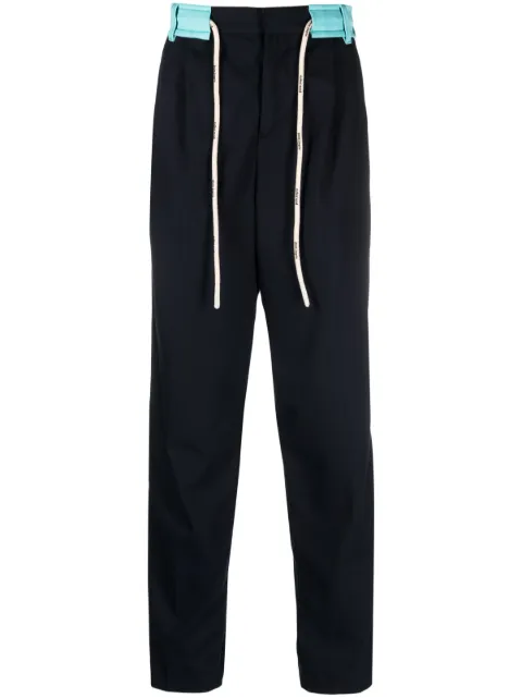 Palm Angels pantalon Track Belt à coupe droite