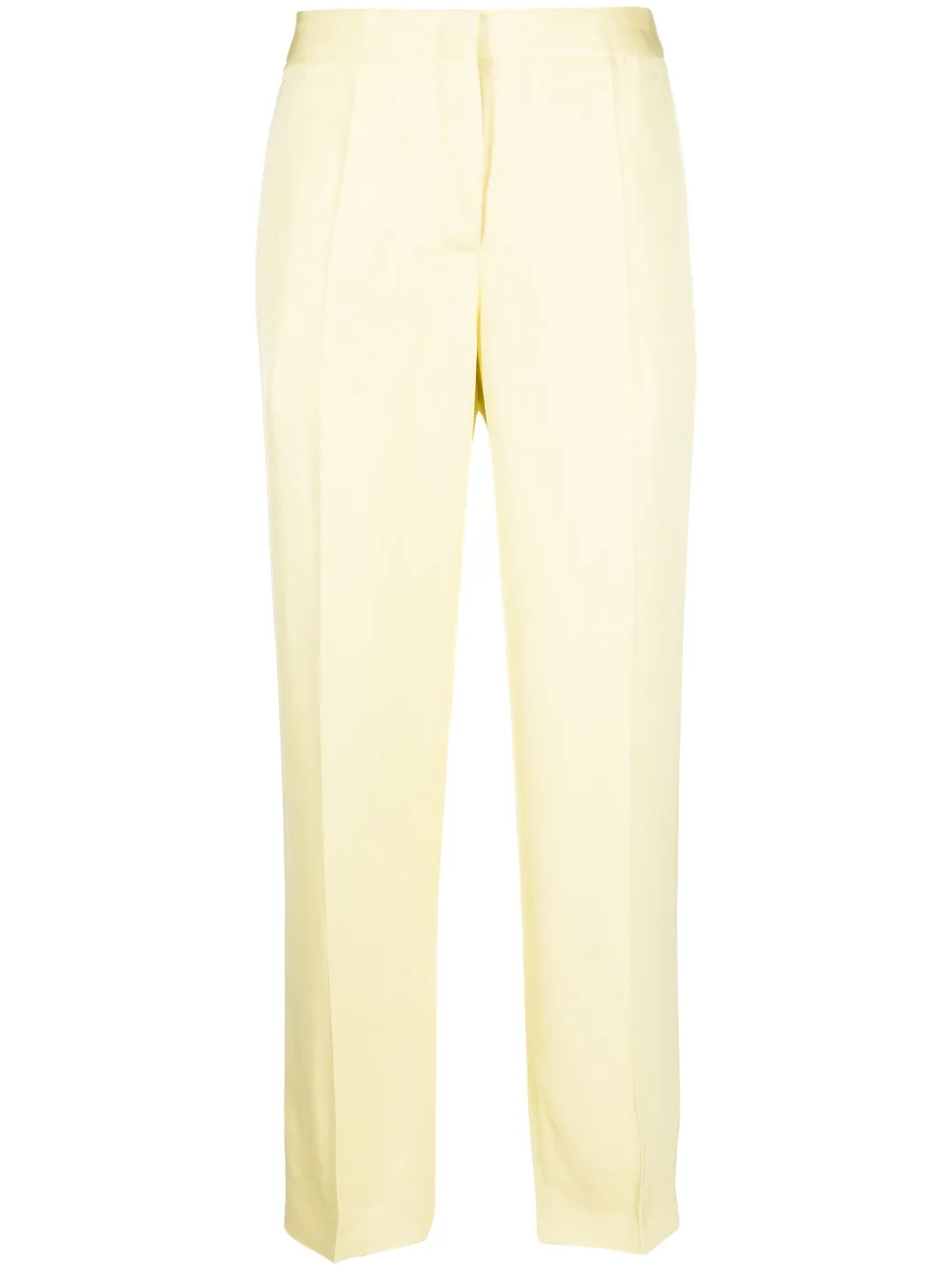 Jil Sander cropped tailored trousers - Yellow