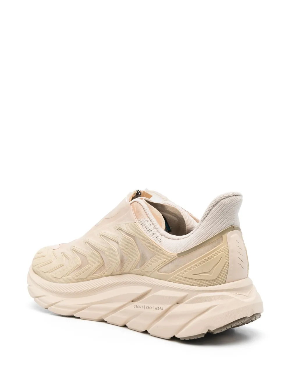 HOKA Project Clifton zip-up Sneakers | Neutrals | FARFETCH