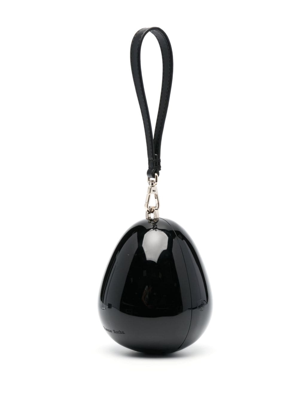 Shop Simone Rocha Egg Mini Bag In Black