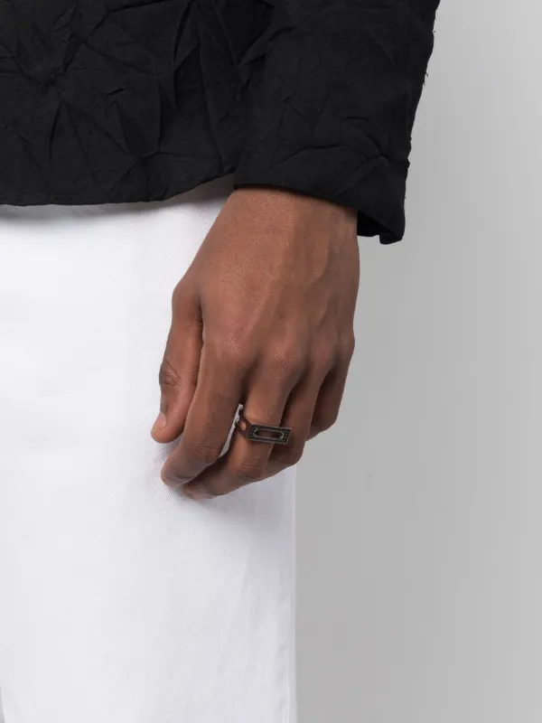 TOM WOOD Cage Ring Single M | Ring Cage