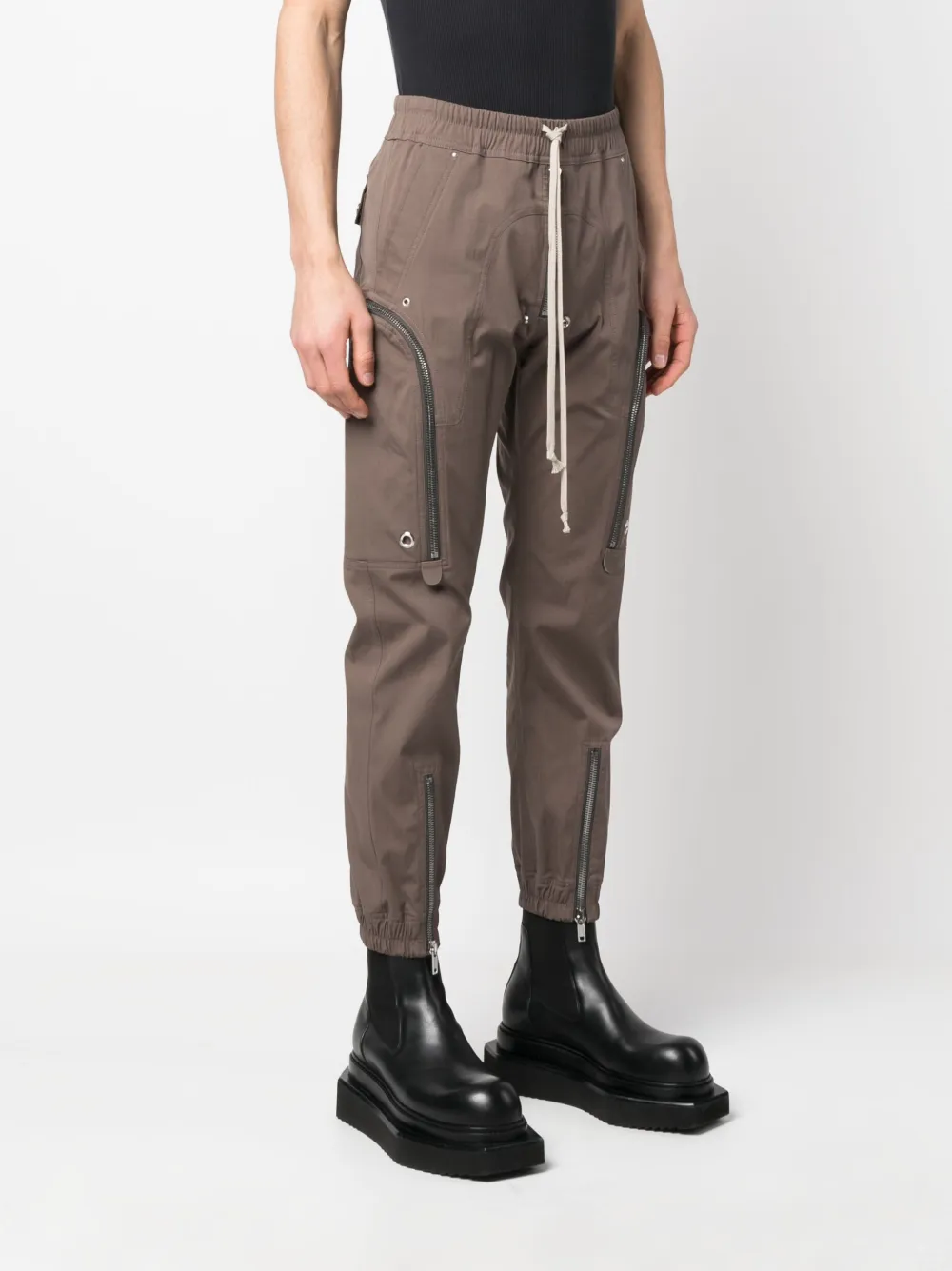 Bauhaus Cargo Track Pants In Brown