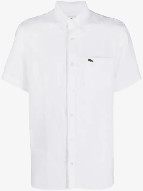 Lacoste embroidered logo short-sleeve shirt