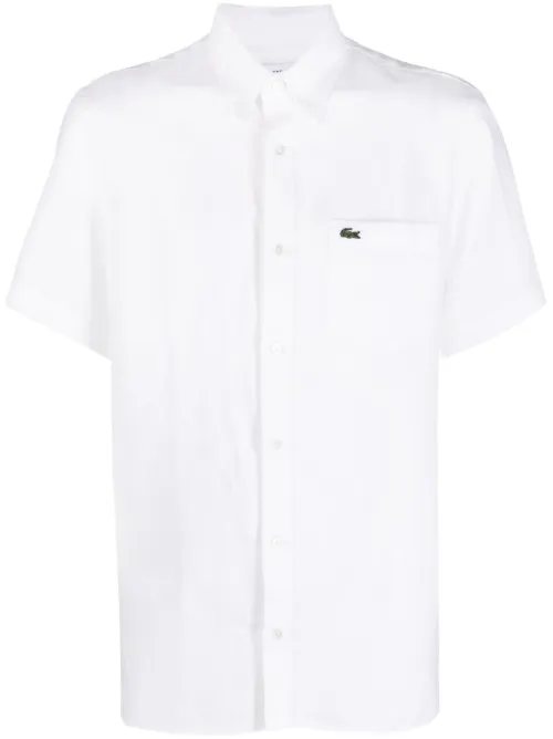Chemise à logo brodé - Lacoste - Modalova