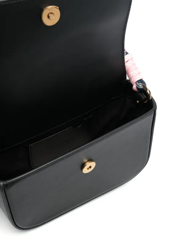 PALM ANGELS ロコフリントトトハック PMNA067S23FAB001 0384 Palm Angels Crash logo-print Shoulder Bag | Black | FARFETCH