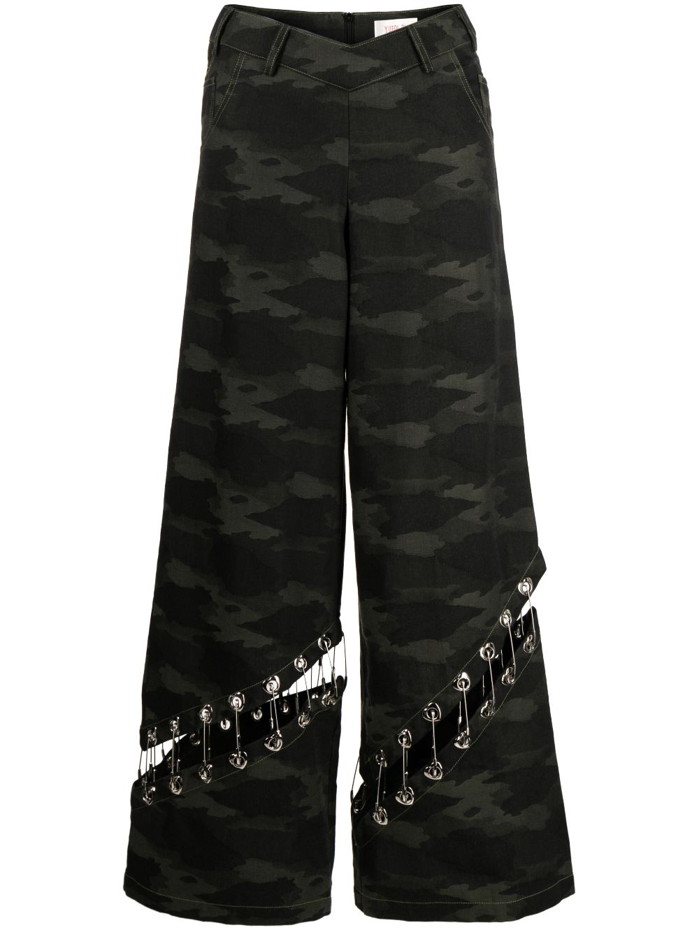 Yueqi Qi V-waist Cargo Trousers - Farfetch