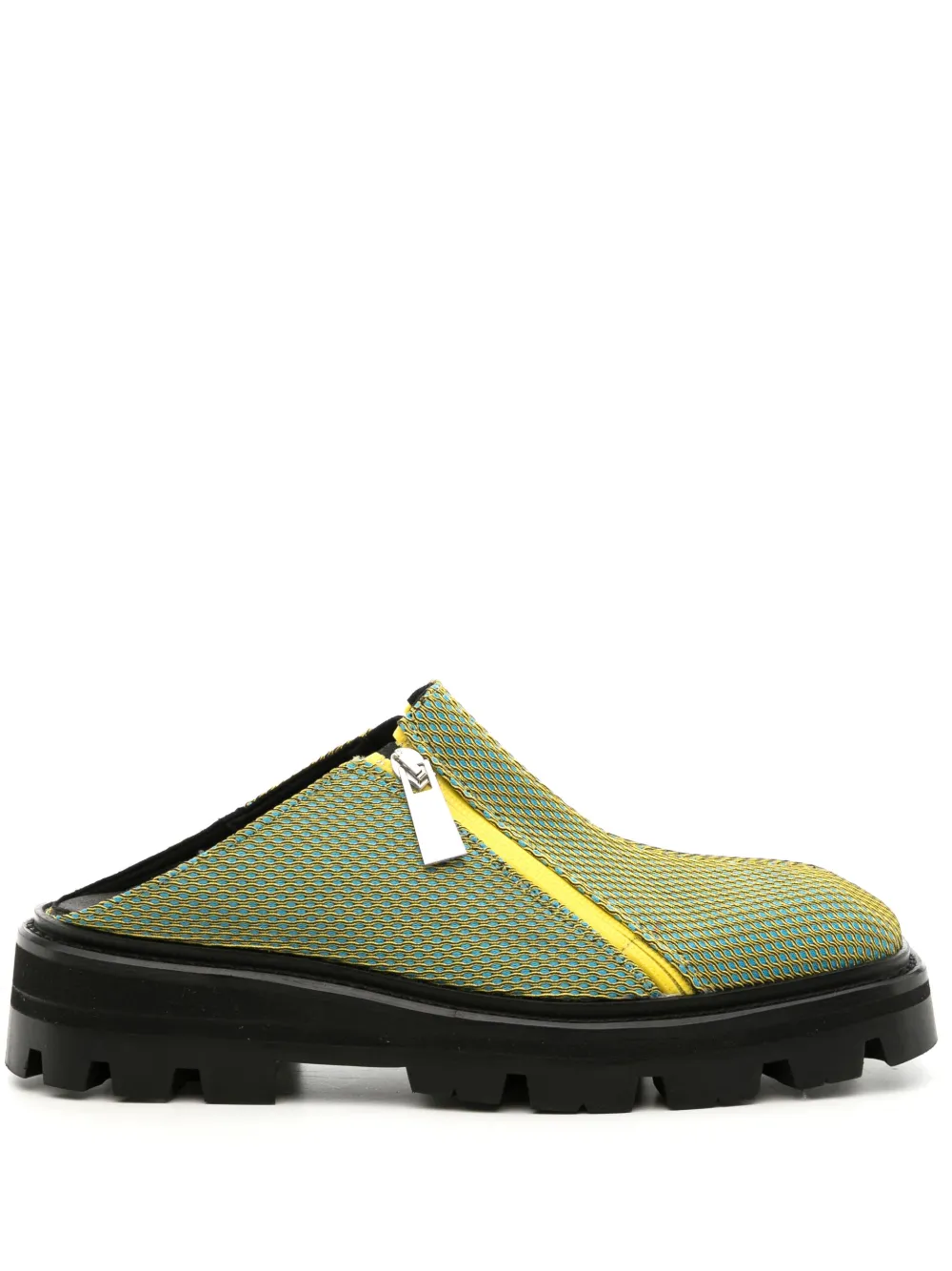 GmbH Selim embroidered mules - Yellow