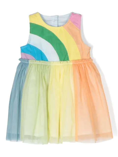 Stella McCartney Kids - sleeveless cotton dress