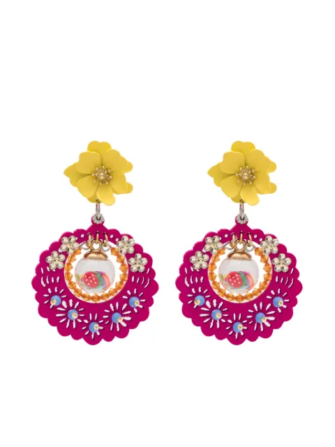 Amir Slama embellished drop earrings 