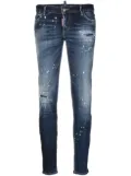 DSQUARED2 distressed-effect skinny jeans - Blue