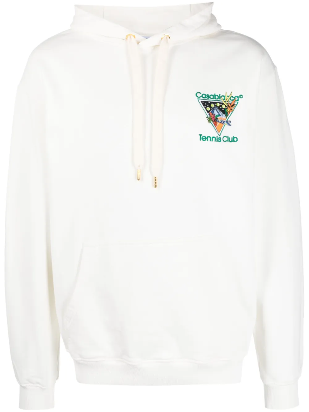 Casablanca Tennis Club Hoodie Aus BioBaumwolle Farfetch