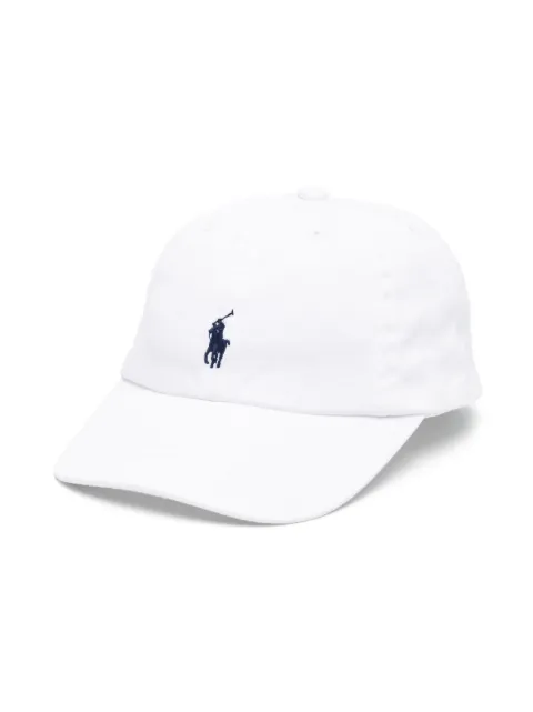 Ralph Lauren Kids gorra con bordado Polo Pony