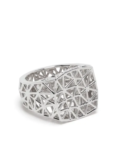 Tom Wood braided geometric ring