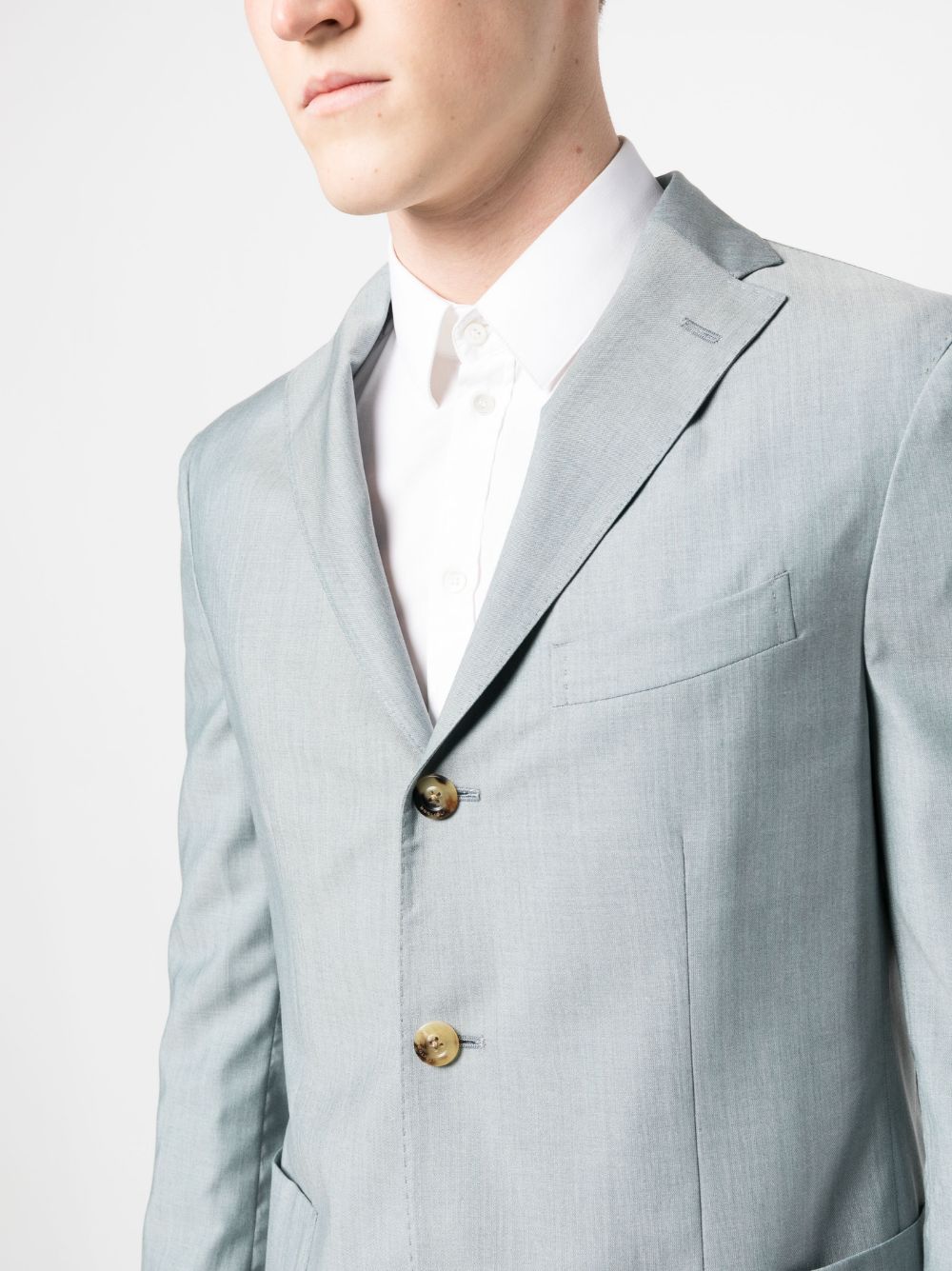 Shop Boglioli Single-breasted Button Suit In Grey