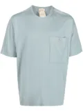 Ten C logo-patch T-shirt - Blue