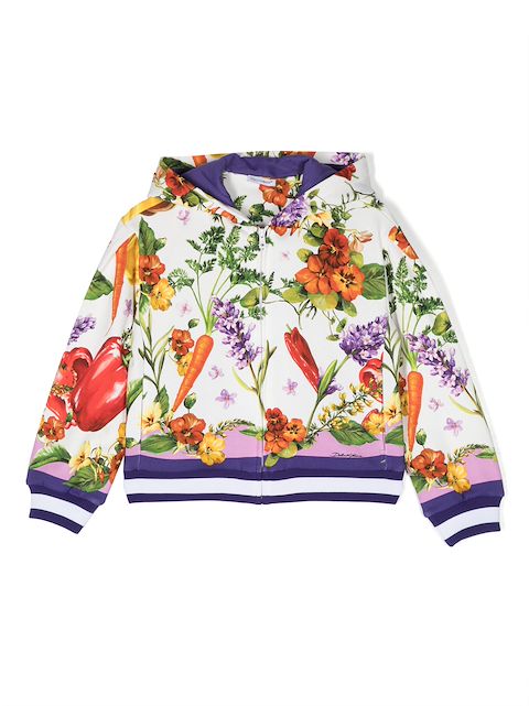 Dolce & Gabbana Kids 파머 프린트 후디