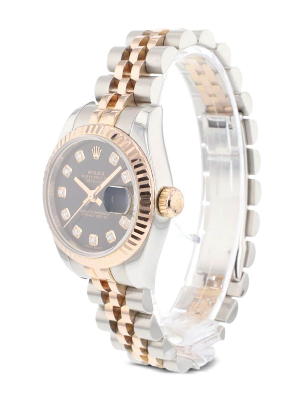 Rolex 2012 pre-owned Datejust horloge - BLACK