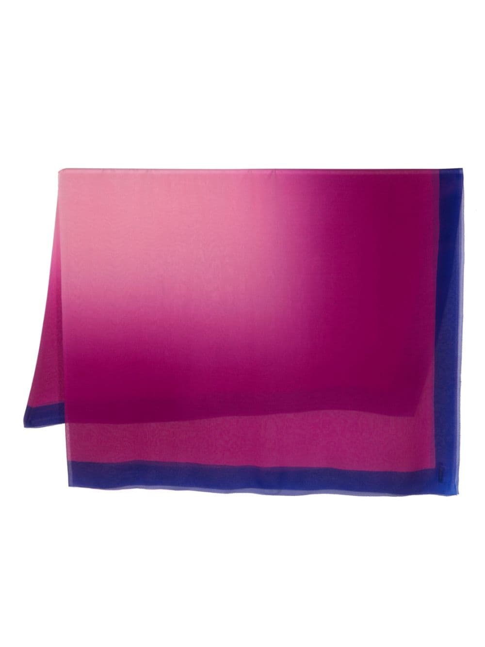 Faliero Sarti Semi-sheer Silk Scarf In Violett