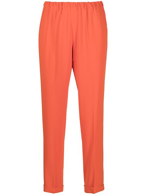 Alberto Biani plain cropped trousers