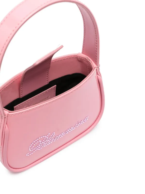 Blumarine crystal-embellished Logo Tote Bag | Pink | FARFETCH