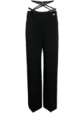 Dion Lee V-Wire straight-leg trousers - Black