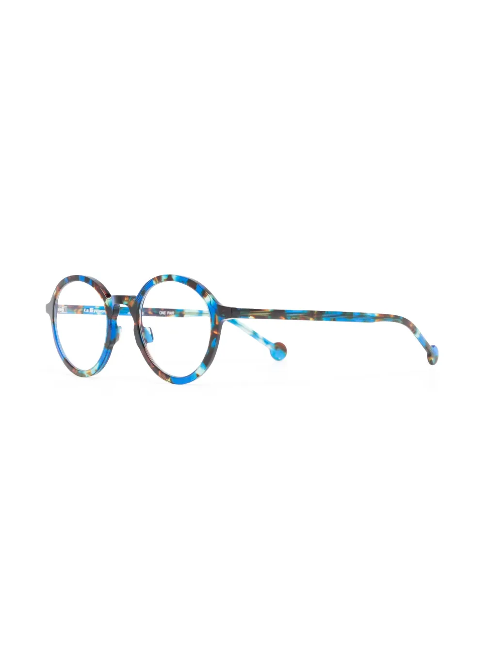 L.A. EYEWORKS Bril met rond montuur - Blauw