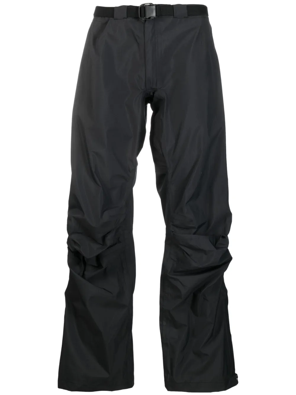 Arc gathered-detail trousers