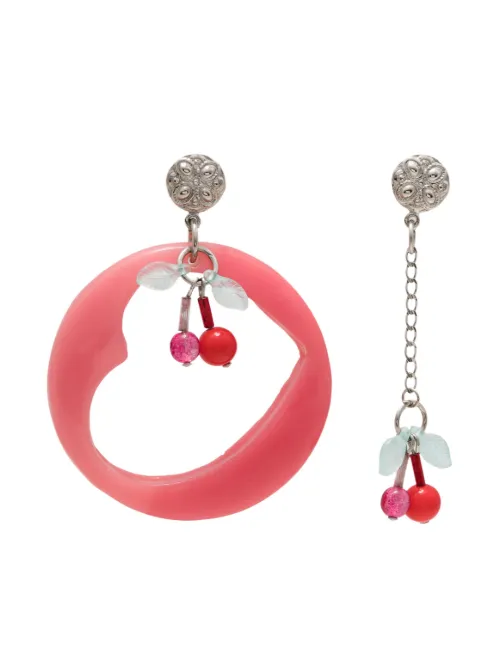 Boucles d'oreilles à breloque cerise - Amir Slama - Modalova