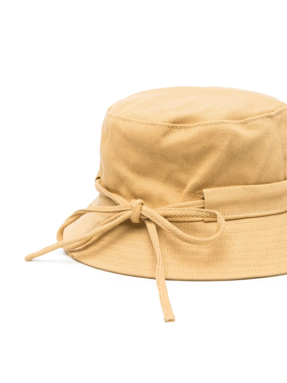 Shop Jacquemus Gadjo Bucket Hat In Neutrals