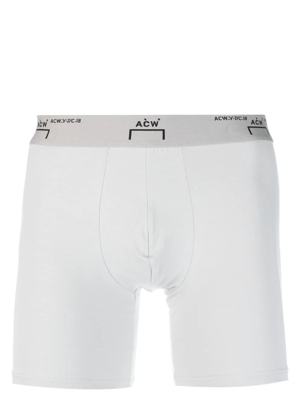 A-cold-wall* Bracket Logo Boxer Shorts In Grey