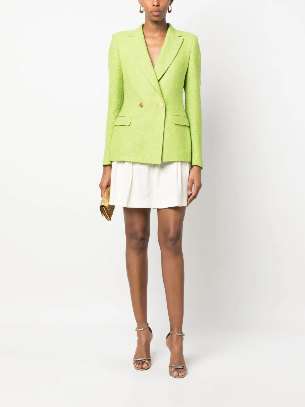 Tagliatore Blazer met enkele rij knopen - Groen