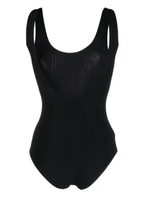 【送料&関税込】Jil Sander Black Swimsuit In Polyamide Blend Jil Sander Black Women's One-piece Swimsuits | yoox | REVERSIBLE