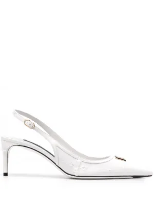 White hot sale small heels