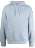 Emporio Armani pouch-pocket cotton hoodie - Blue