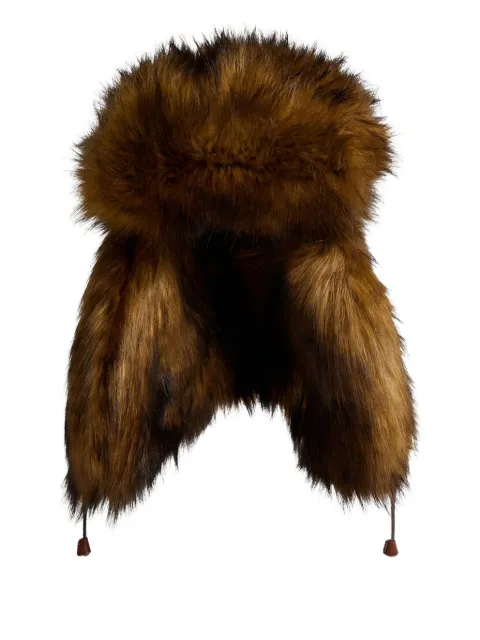 DSQUARED2 faux-fur trapper hat