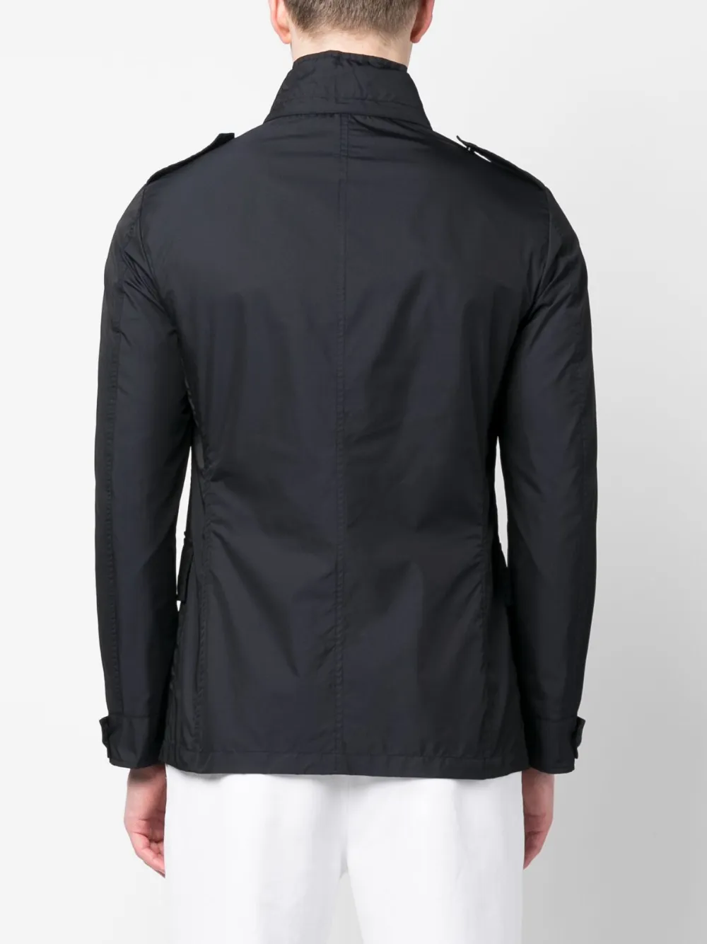 Moorer Porto Lightweight Jacket In Blau