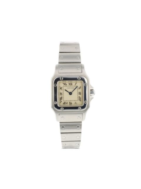 Cartier - pre-owned Santos Galbée 24mm