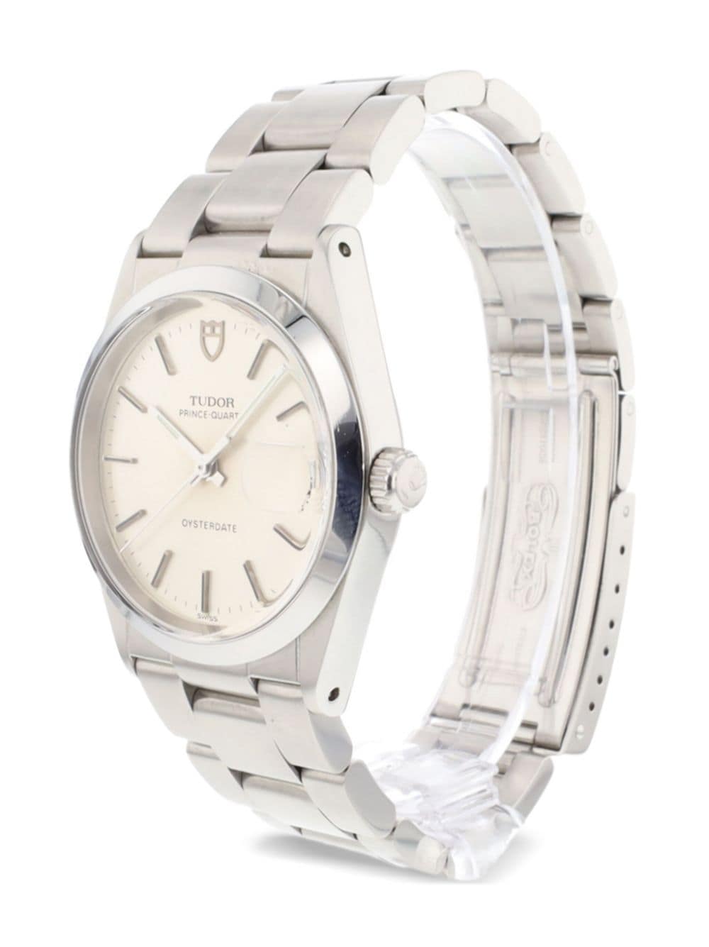 Pre-owned Tudor  Prince Oysterdate In Silver