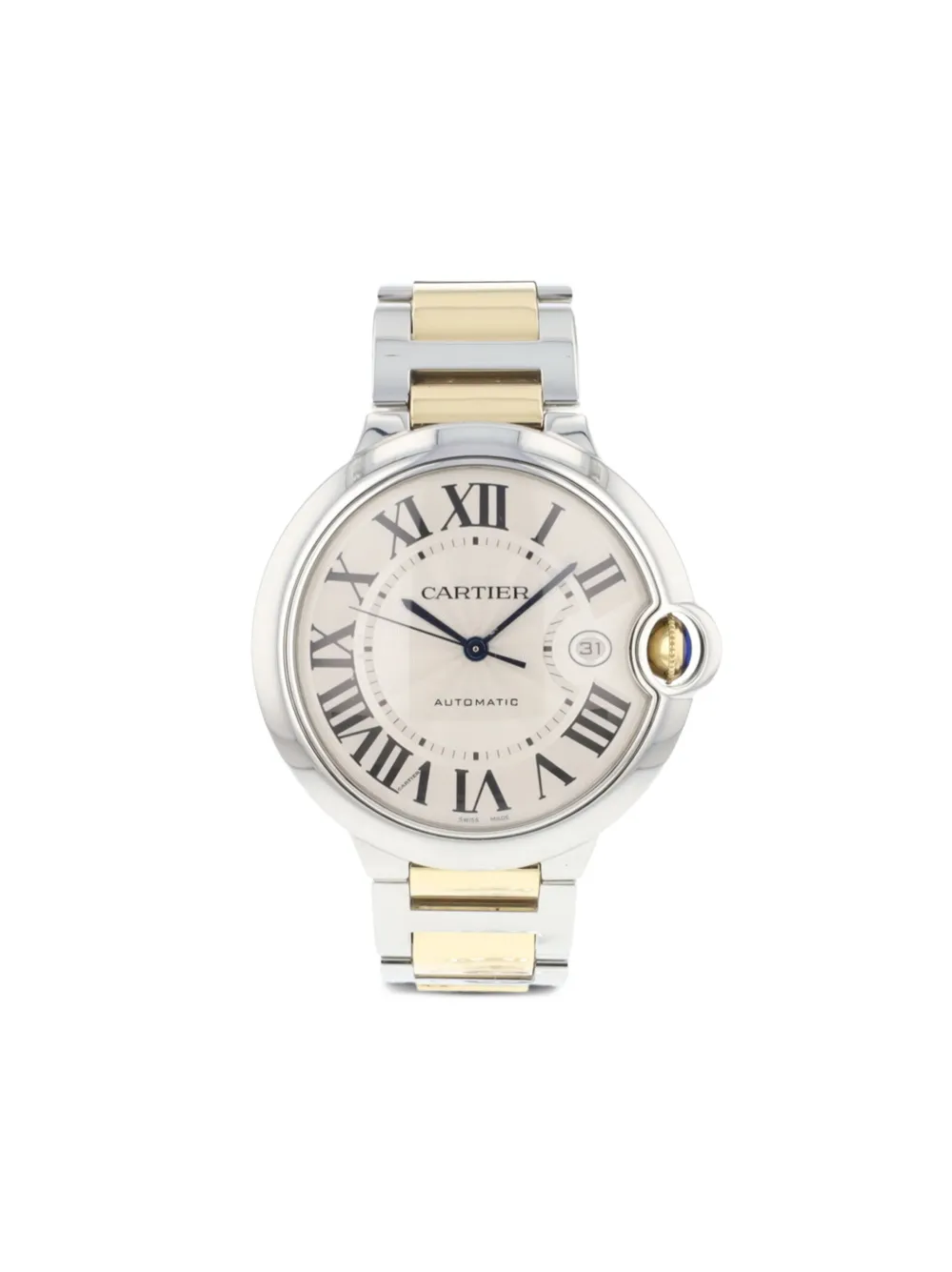 Click to view more detailed imagery on our partner's website Pre-owned Cartier 2007 Ballon Bleu 42mm In Silver