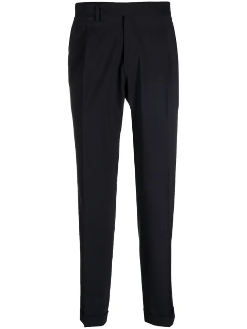 Briglia 1949 pantalones con cierre descentrado