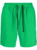 STYLAND straight-leg track shorts - Green