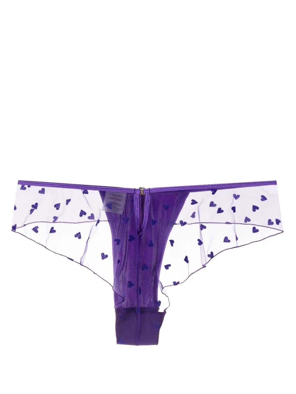 LE PETIT TROU Doorzichtige slip - Paars
