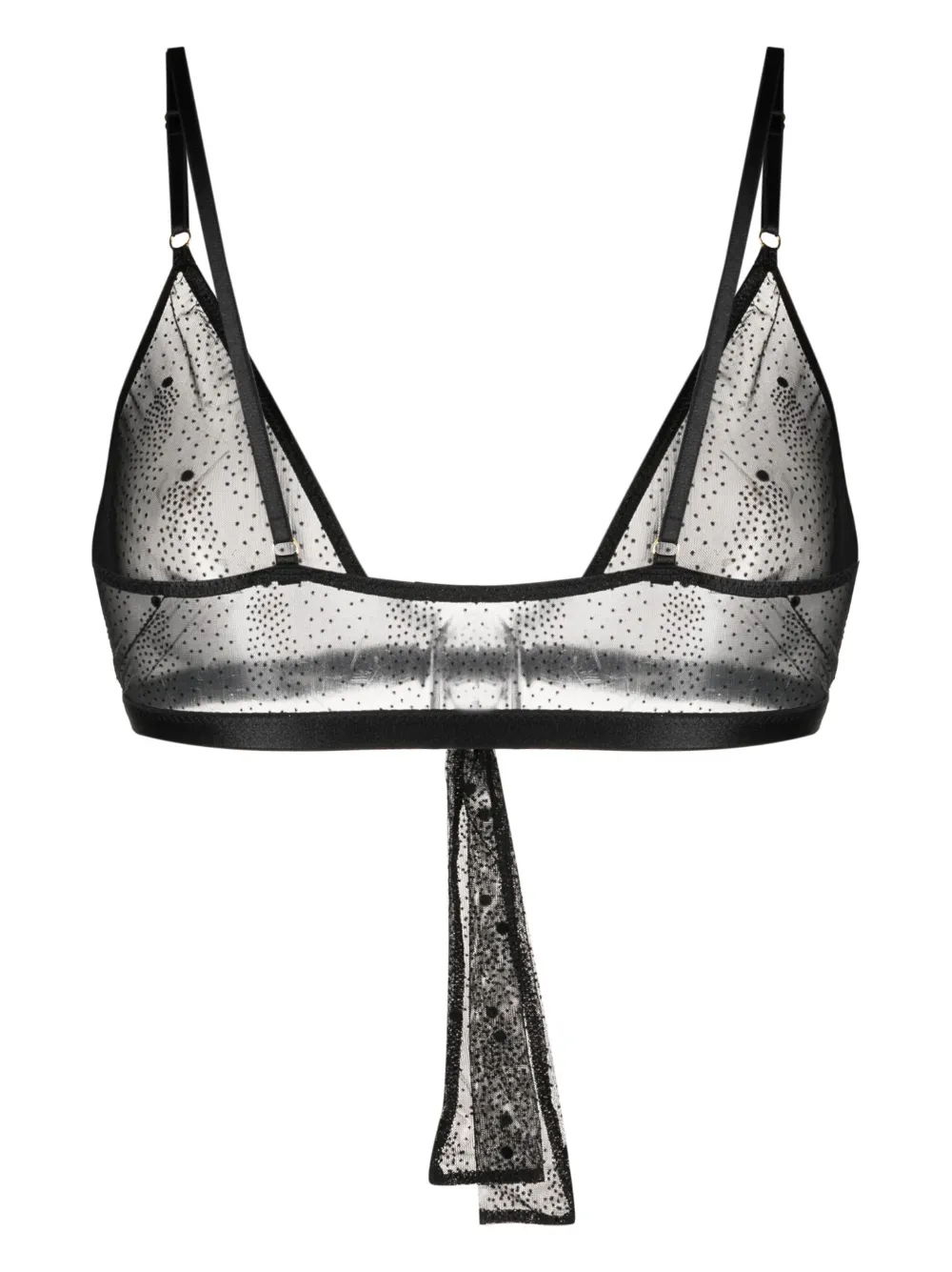 LE PETIT TROU Triangel bh - Zwart