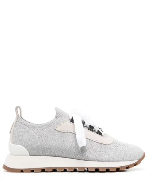 Brunello Cucinelli sock-style ankle sneakers