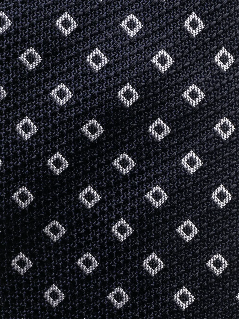 Tagliatore Stropdas met jacquard - Blauw