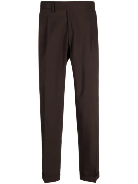 Briglia 1949 off-centre fastening trousers