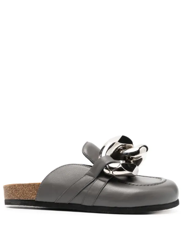 JW Anderson チェーントリム レザーローファー - Farfetch