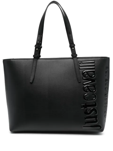 Just Cavalli Shopper aus Lackleder