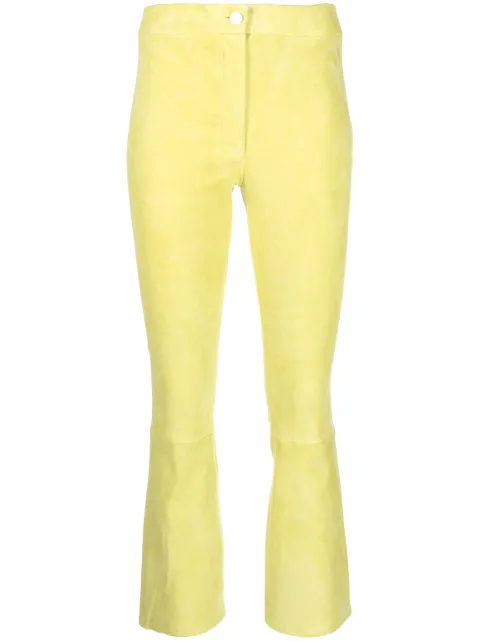 Arma cropped flared trousers
